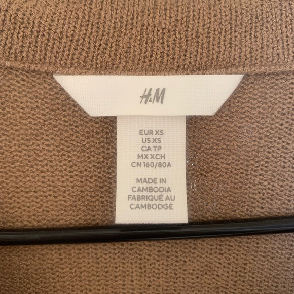 Light brown Collar Top H&M - Picture 2 of 2
